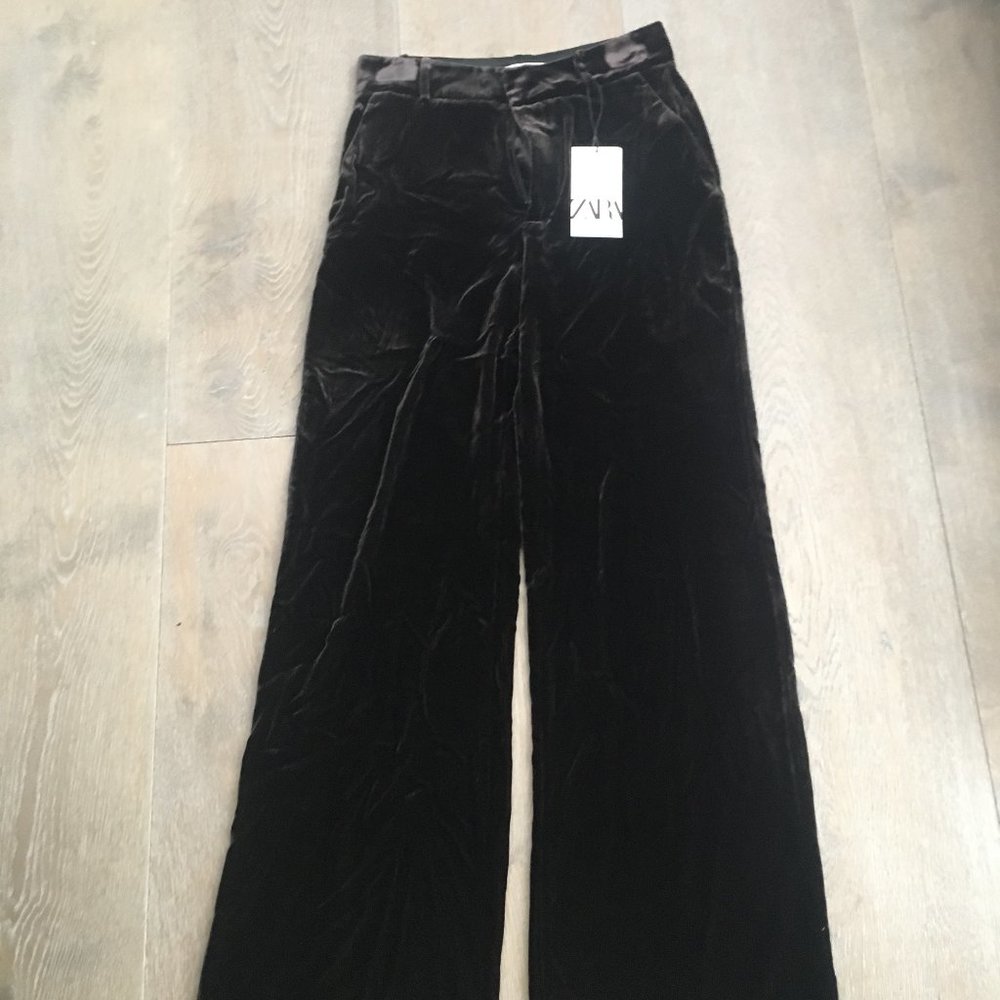 Velvet Pants from Zara